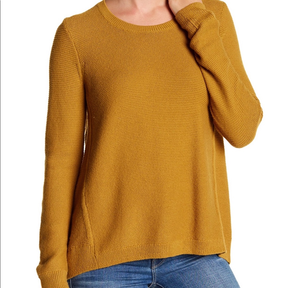 Ann Taylor Loft Mustard Sweater